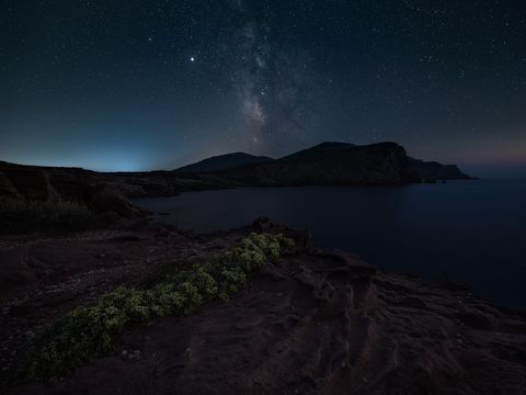 Milky Way Photo taken with the Canon R5 in Sardinia