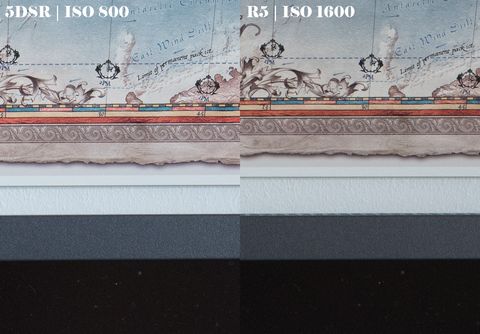 Canon EOS R5 High ISO comparison
