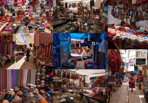 Photos from Pisac market