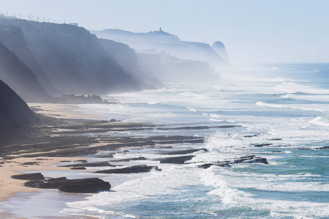 Photographing Magoito Beach at Noon Photographing Magoito Beach at Noon