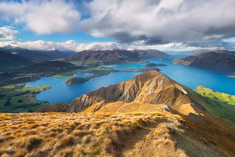View towards mount aspiring National Park