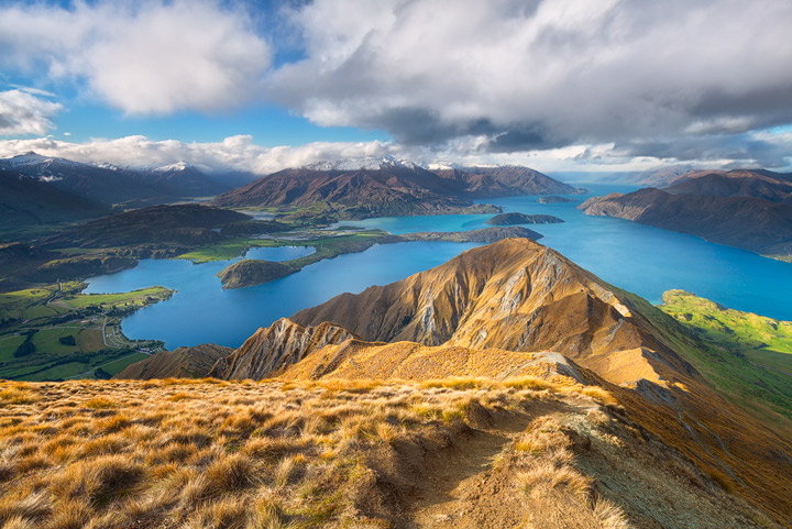 View towards mount aspiring National Park