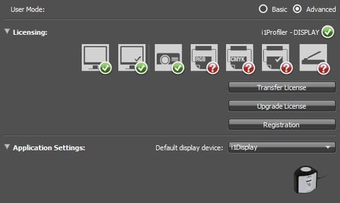i1Profiler Mode And Licensing