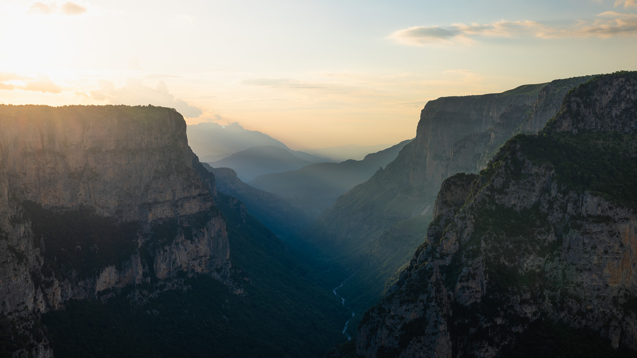 Vikos Gorge Classic View Vikos Gorge Classic View