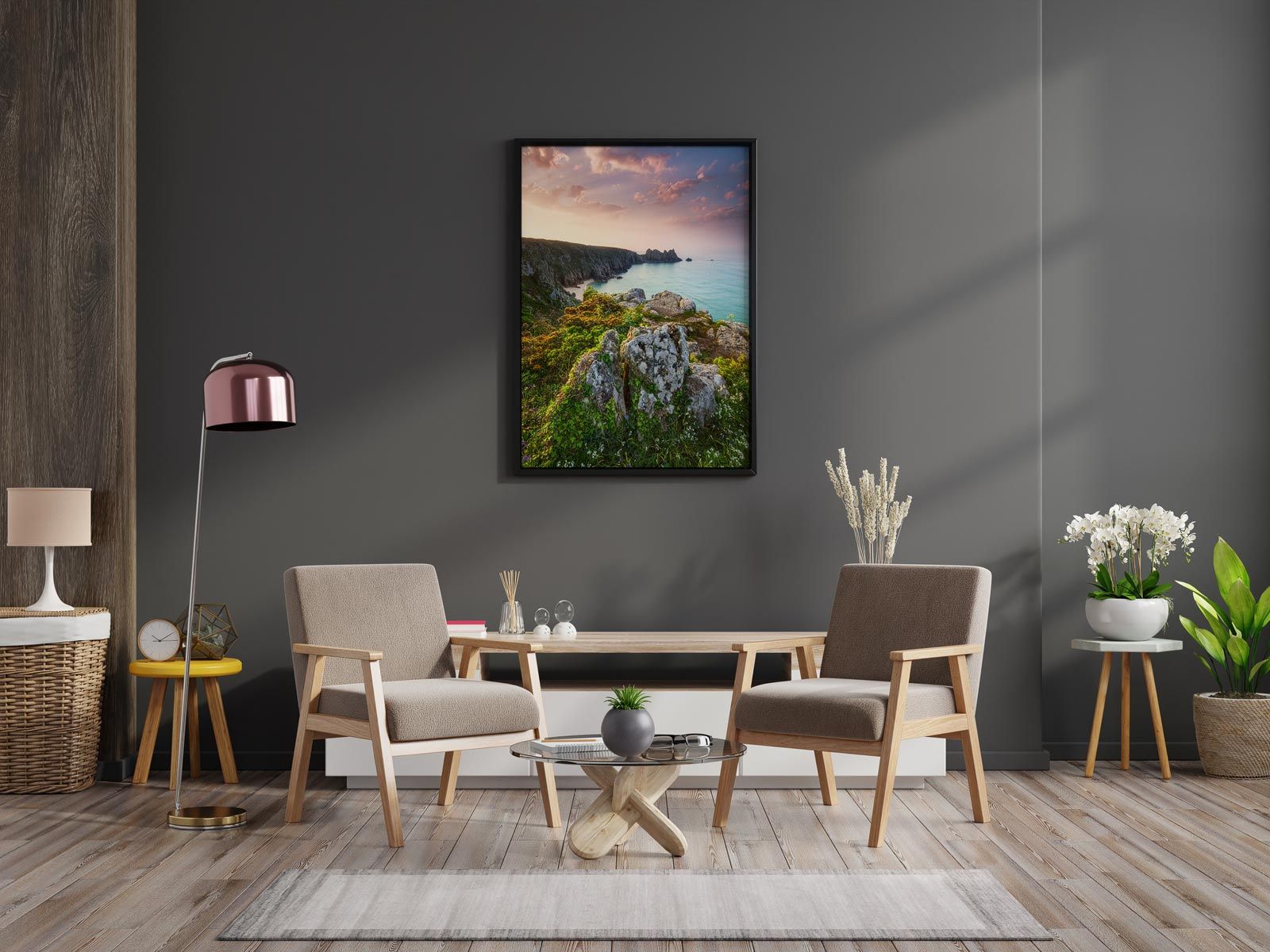 Coastal Garden Fine Art Print