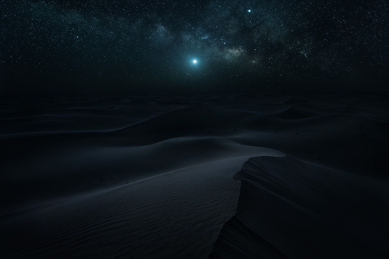 Desert Nights Fineart Print