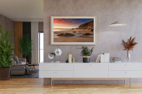 Golden Whisky Bay Fine Art Print