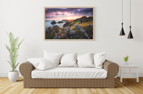 Kynance Cove Fine Art Print
