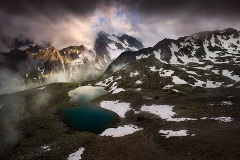 Stubai Mountains Fineart Print